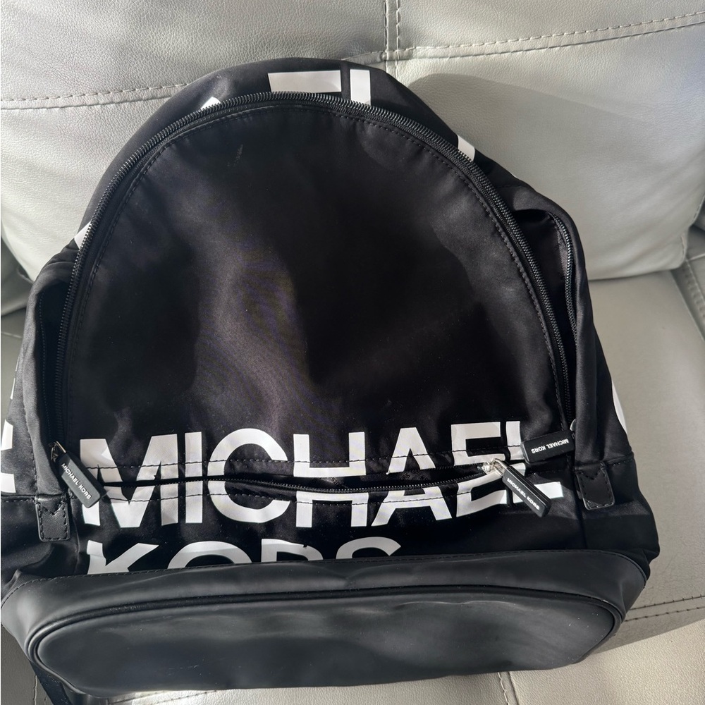 Michael Kors Black Backpack
